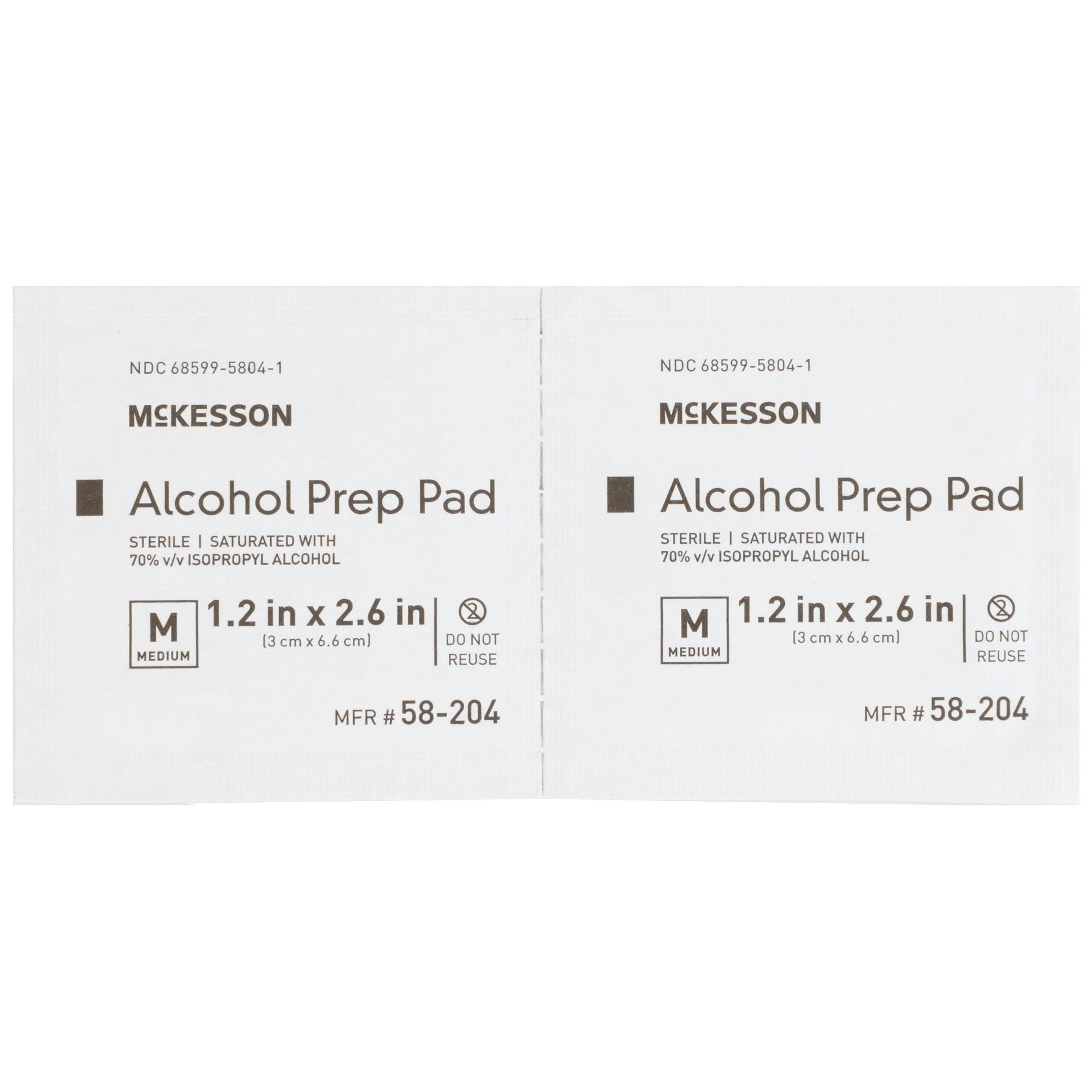 10-Pack Alcohol Wipes